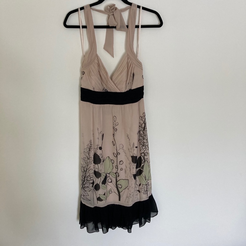 BCBGMAXAZARIA Halter Dress